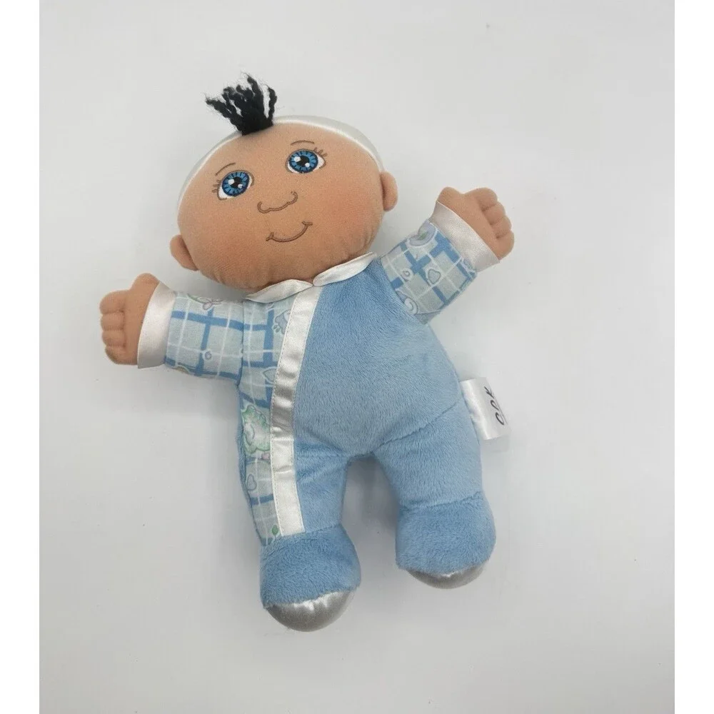 Cabbage Patch Kids Blue Baby Boy‎ Doll Soft Cloth First for Infant Toddler 2010